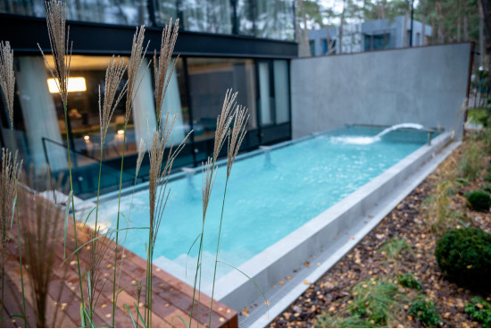 Individuelles Projekt einer Sauna, eines Außenpools, einer Aufgussvorrichtung und eines Whirlpools - Andere Projekte