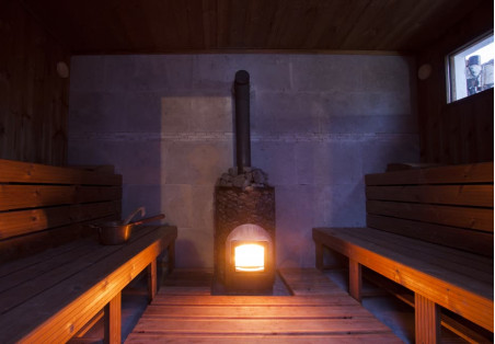 Holzbefeuerte Saunaöfen