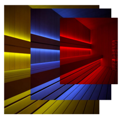 Sauna-LED-Streifen, RGB