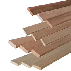 Holz für Saunabänke