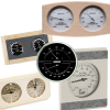 Saunathermometer und Hygrometer