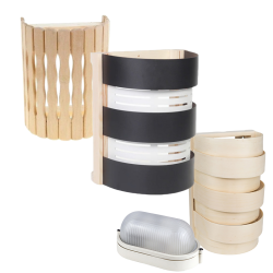 Lampenschirme für Sauna