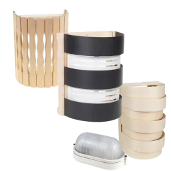 Lampenschirme für Sauna
