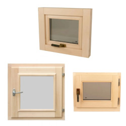 Fenster für Saunen