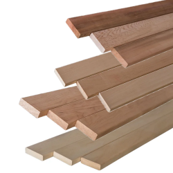 Holz für Saunabänke