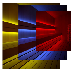 Sauna-LED-Streifen, RGB