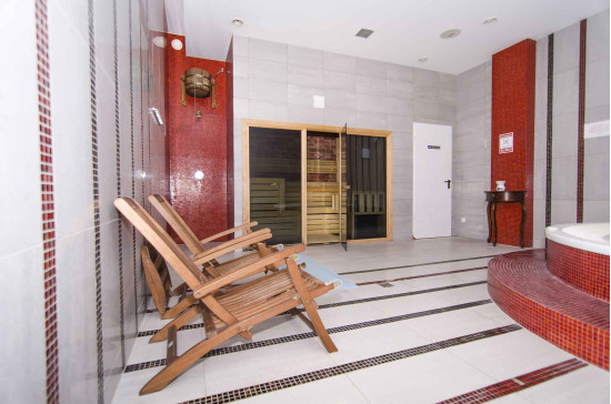 Sauna with Himalayan salt in sport and welness centre OAZIS - Andere Projekte