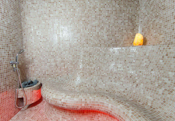 Dampfbad im Hotel "Palangos žuvėdra"
