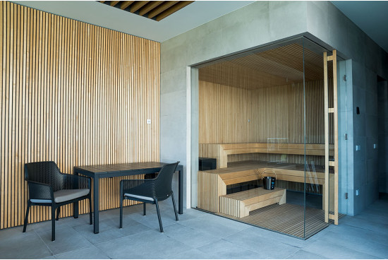 Sauna mit dampffunktion, Svajonių krantas, Slengiai - Andere Projekte