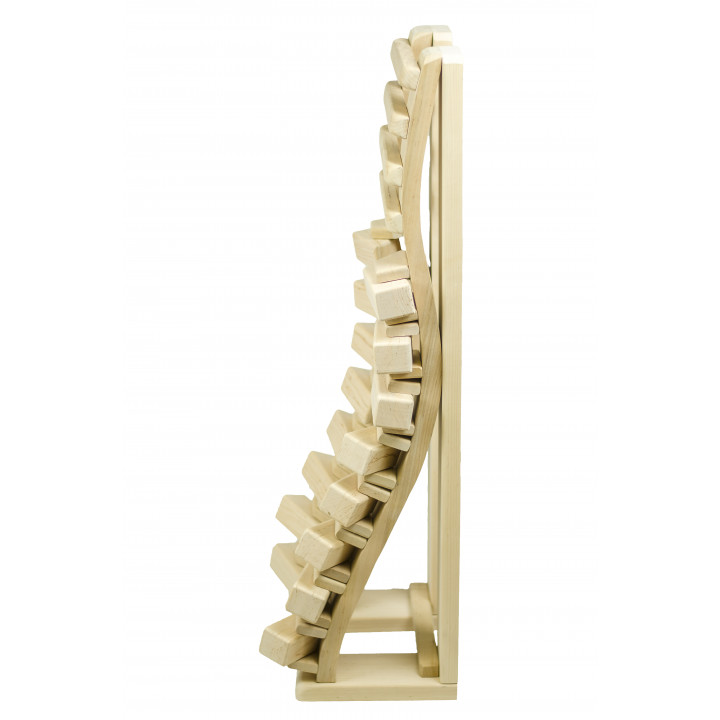 Harvia 514-A ergonomische IR-Rückenlehne, Espe