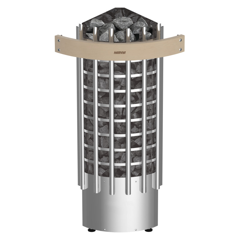 Elektrischer Saunaofen - HARVIA Glow Corner TRC70E 6,8 kW