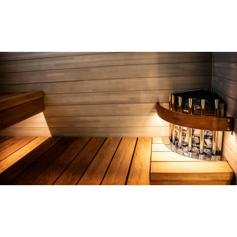 Sicherheits-Leuchtgeländer HTRC3L - für HARVIA Glow Corner-Heizstrahler