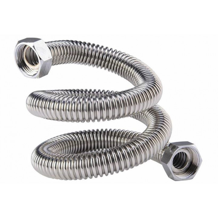 Sauflex-Rohr aus verzinktem Edelstahl für Dampf, 2,0 m