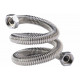 Sauflex-Rohr aus verzinktem Edelstahl für Dampf, 2,0 m