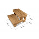 Saunabank-Treppe HS 2, Erle
