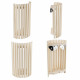 Sawo Lampen- und Gitter-Set 914-VA, Espe