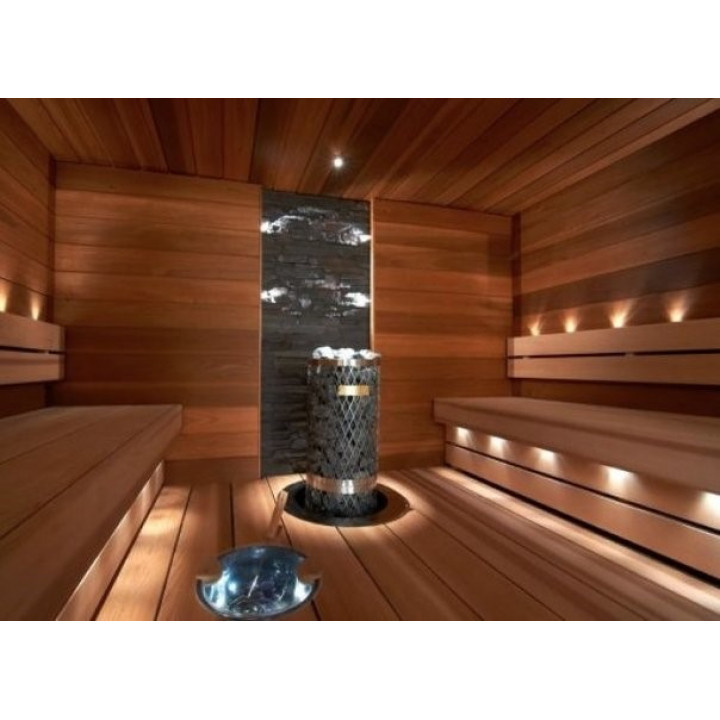 Saunabeleuchtung LED Lite 9, silber