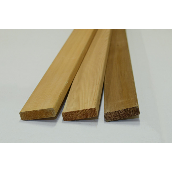 Ein Etagenbettbrett, 26 x 89 mm, Zeder