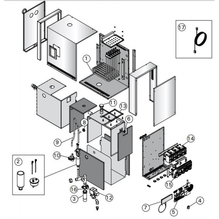 Ersatzteile - für Dampfgenerator Harvia HGP - Magnetventil