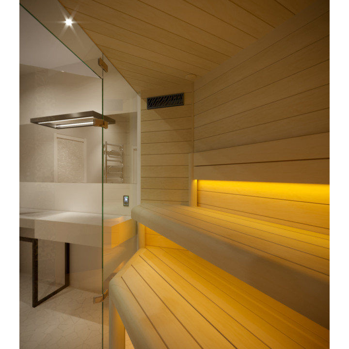 Klimatisierung für Sauna SAUNU MBA Base S Lösung