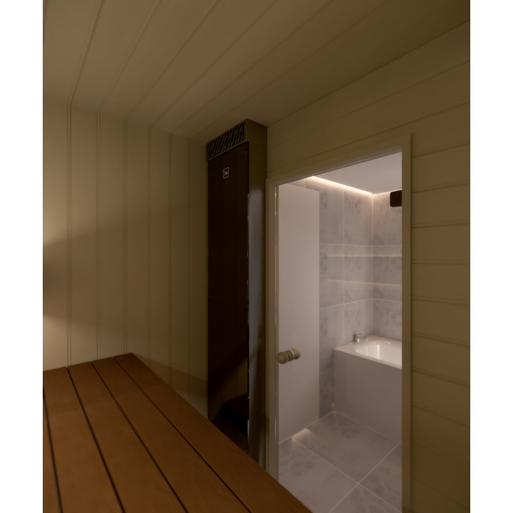 Klimatisierung für Sauna SAUNUMBAU