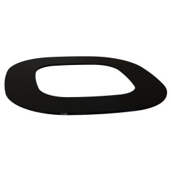 Einbettungsflansch - HELO Himalaya, Schwarzglas 