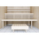 Modulare Saunabank STANDART, Aspen
