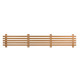 Modulare Saunabank STANDART, Erle