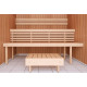 Modulare Saunabank STANDART, Erle
