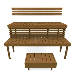 Modulare Saunabank STANDART, Thermo-Espe 