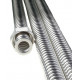 Sauflex-Rohr aus verzinktem Edelstahl für Dampf, 2,0 m