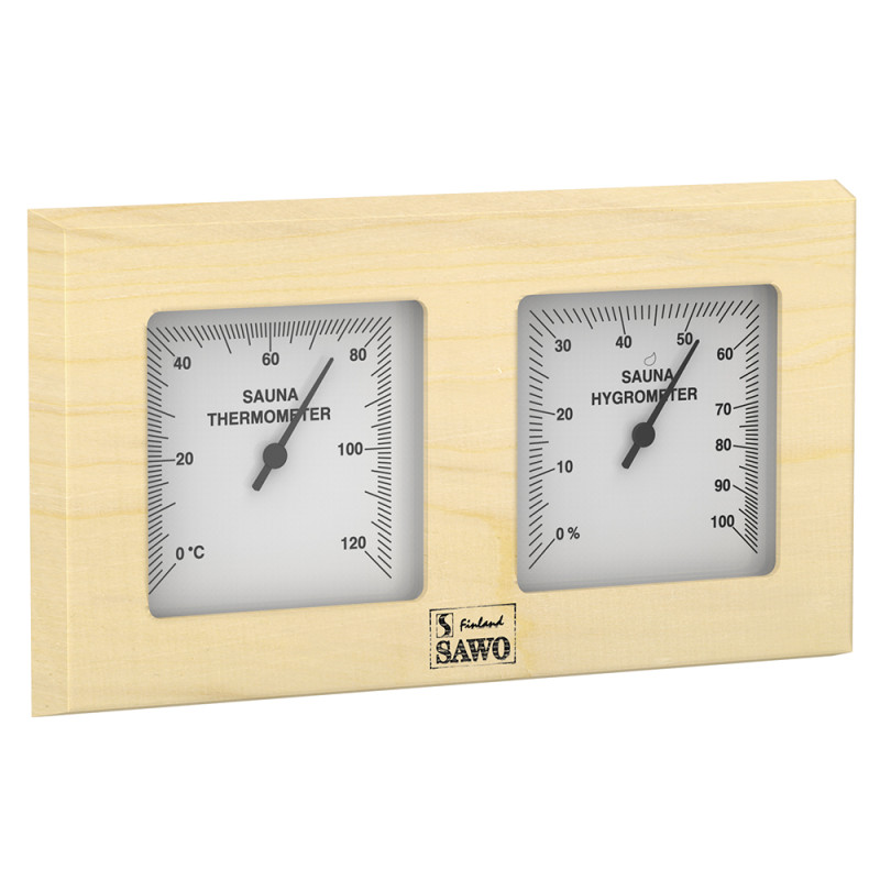 SAWO Thermo-Hygrometer 224-TH, Kiefer