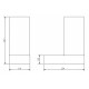 CARIITTI Toive LED Klarlicht mit Kristallen