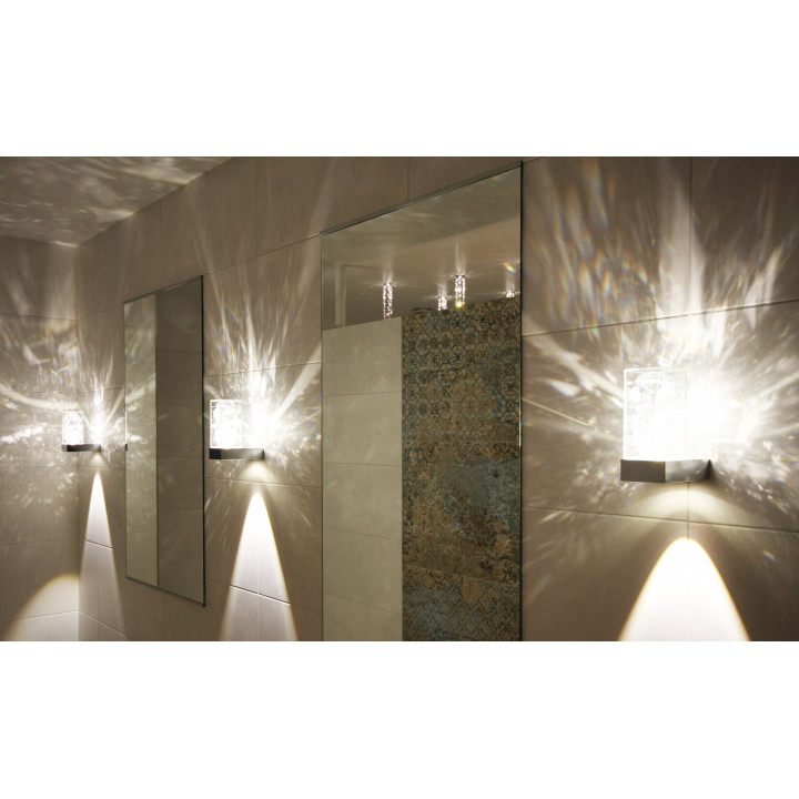 CARIITTI Toive LED Klarlicht mit Kristallen