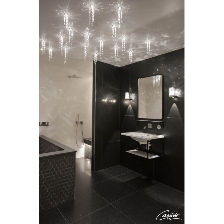 CARIITTI Toive LED Klarlicht mit Kristallen