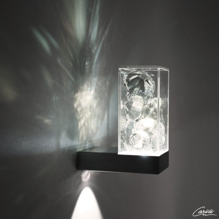 CARIITTI Toive LED Klarlicht mit Kristallen