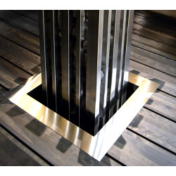 Einbettungsflansch - für IKI Monolith Heizung 