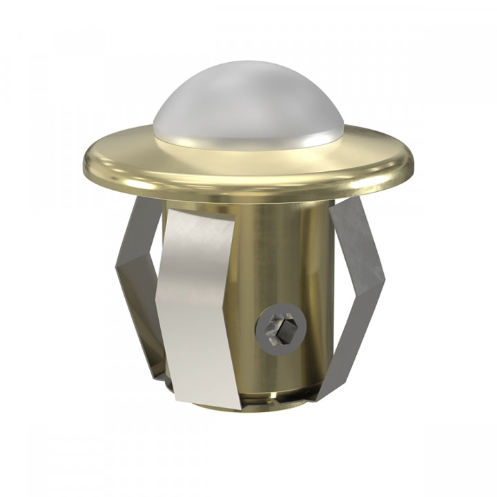 CARIITTI CR-05 Kristalle für LED-Beleuchtung, Gold, Satin