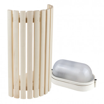 Sawo Lampen- und Gitter-Set 914-VA, Espe