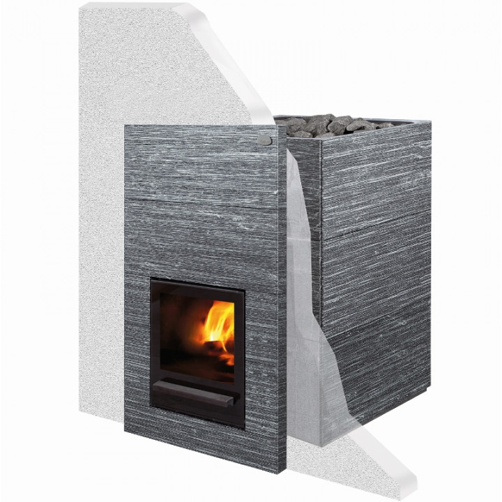 Sauna-Holzofen - TULIKIVI KINOS 20 GRAFIA