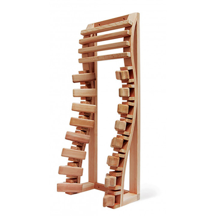 Harvia 514-A ergonomische IR-Rückenlehne, Espe