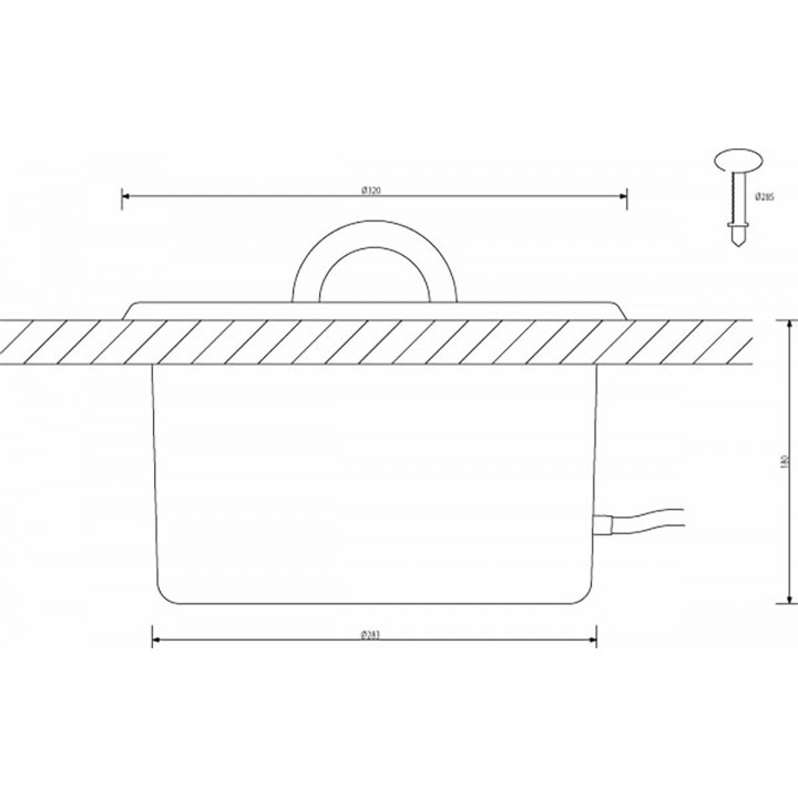 CARIITTI Lichtschale, Durchmesser 320 mm