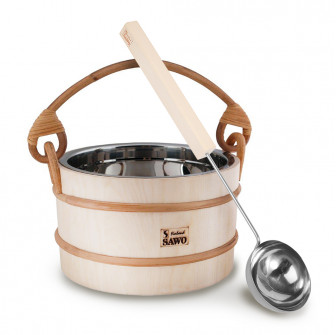 SAWO Sauna Set - Mehr Dampf, optimal 5 l