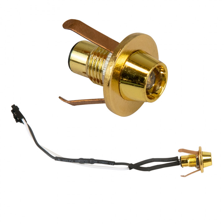 Zusätzliche LedLite LED-Saunaleuchte, gold