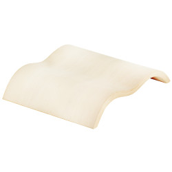 SAWO Holz-Kopfstütze Welle 515-A, Espe 