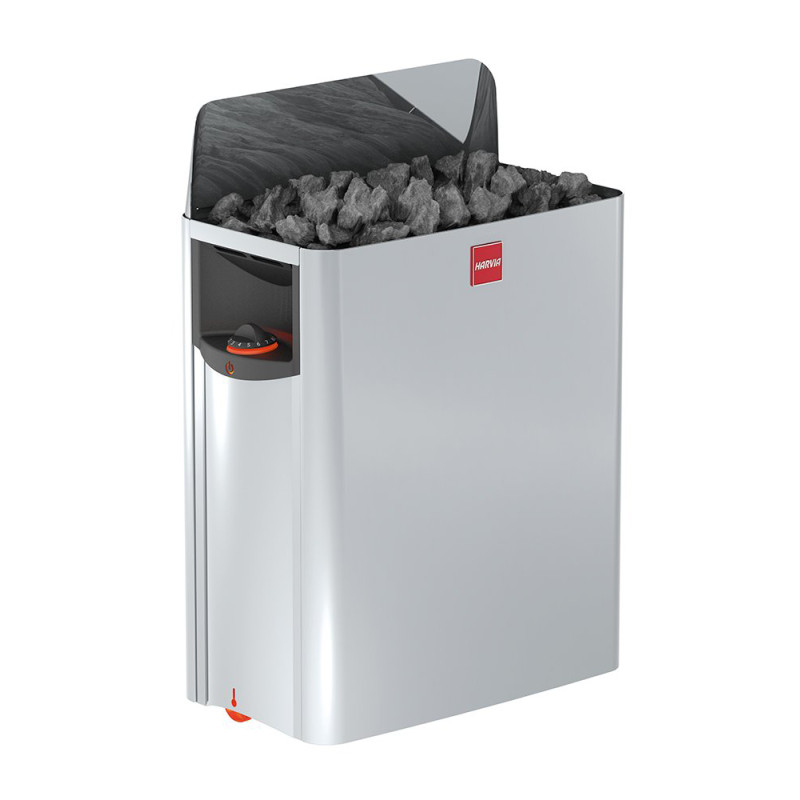 Elektrischer Saunaofen - HARVIA The Wall SW45 4,5 kW mit Bedienfeld