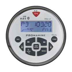 Musik center ohne lautsprecher, wasserdicht, weiss 