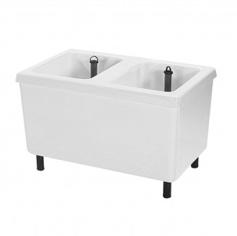 SAUFLEX Fußbad 800 x 500 x 530 mm