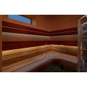 Unteres Element der Saunaliege, wärmebehandeltes Kiefernholz - 4