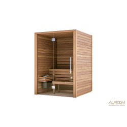 Auroom Saunakabine 150x150x205cm, mit Glas  Auroom Saunakabine 150x150x205cm, mit Glas